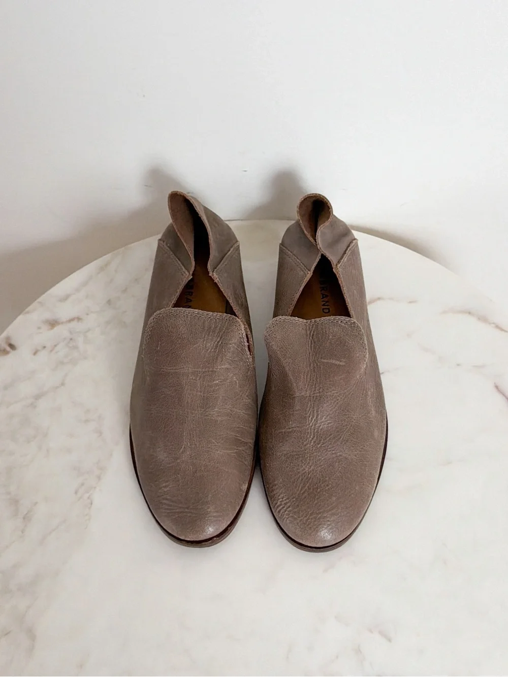 Lucky Brand Cahill Soft Structure Leather Slip On Loafer Flats Size 8 - Picture 4 of 11